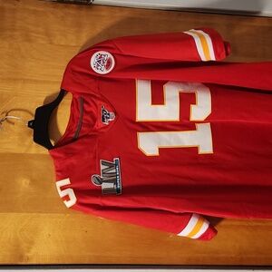 Nike k.c. chiefs Patrick mahomes nfl jersey red color xxl size